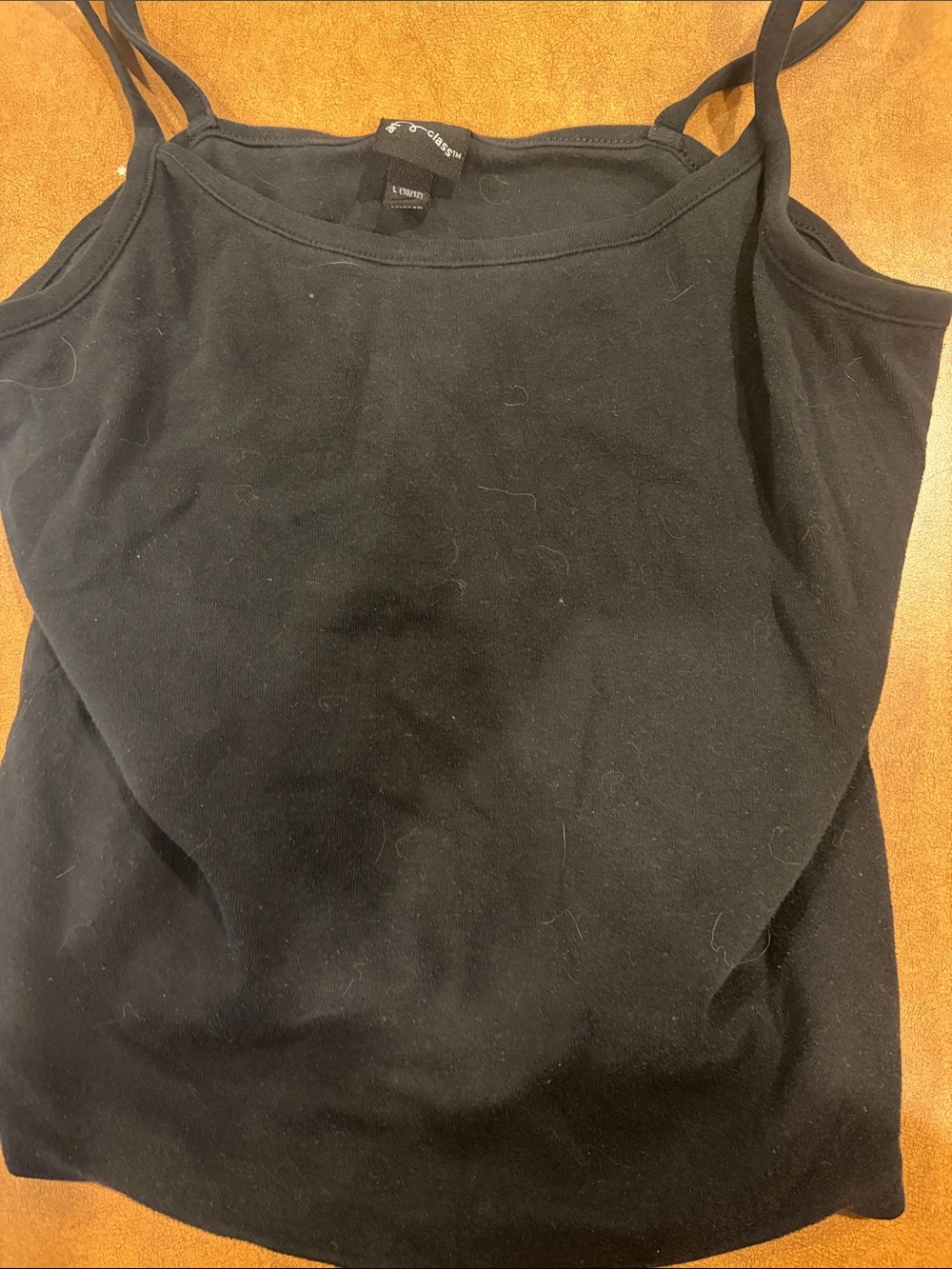 art class Black Slim-Strap Camisole